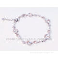 Fashion solid 925 sterling silver jewelry bracelet